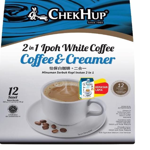 

Terbaik Chek Hup White Coffee 2 in 1 ipoh 12 sachets x 30 gram !!!