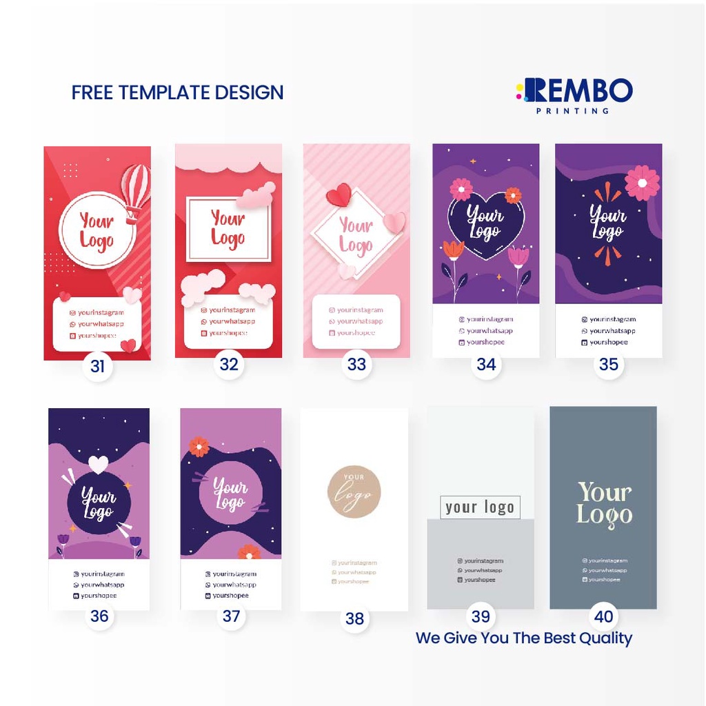 [TERMURAH] Hang Tag Produk - Label Baju - Cetak Hangtag Baju - Label Produk - Hang Tag custom