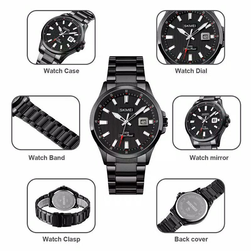 Jam Tangan SKMEI 1654 Original Anti Air Free Box