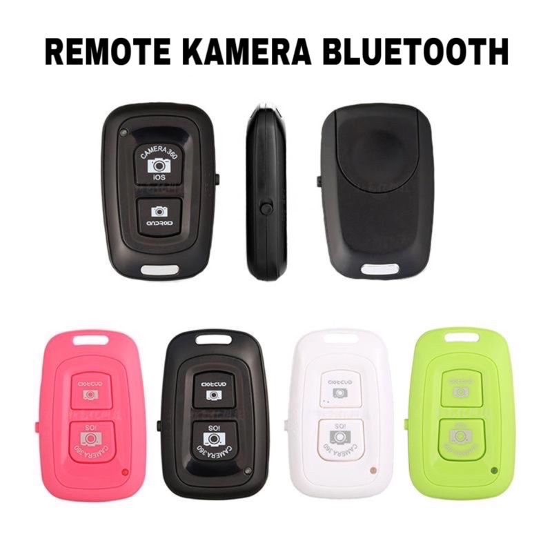 REMOTE KAMERA HP BLUETOOTH / IOS ANDROID / Insting Lion Remote Bluethooth Shutter Kamera Android Ios