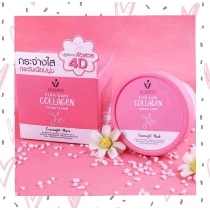 [READY] Beauty Buffet Scentio Pink Collagen Radiant &amp; Firm Overnight Mask