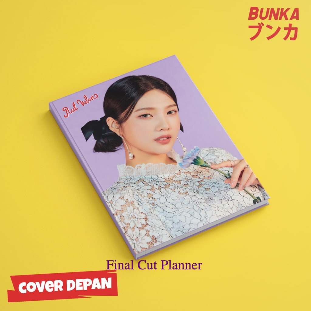 

Notebook KPOP Red Velvet Purple Joy Hardcover A5 Buku Tulis Catatan Note Agenda Planner Jurnal .