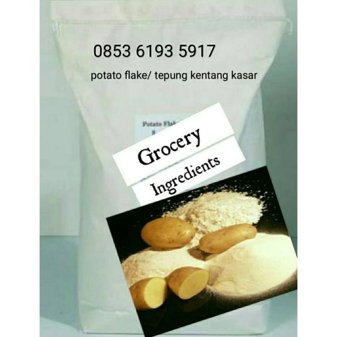 

[COD] Potato Flakes 500gram / Tepung Kentang Kasar / Mashed Potato Flakes [COD]