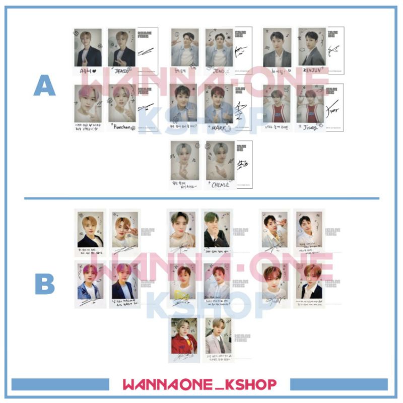 polaroid set nct dream dream vibe