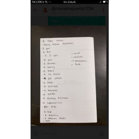 

Paket plat custom 7x25cm