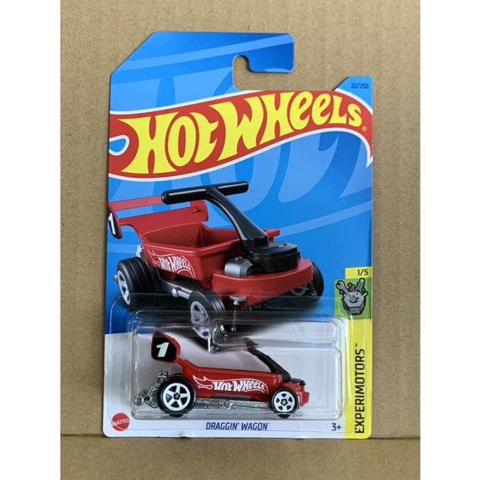 Hotwheels Draggin Wagon Merah - Lot A 2023