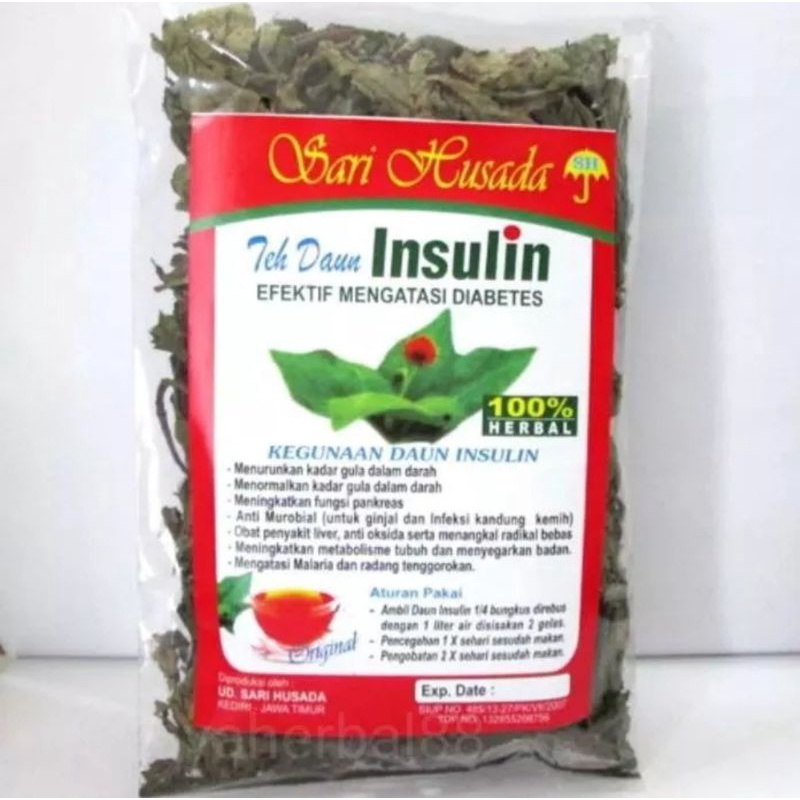 

Daun insulin kering kencana wilis 30 gram