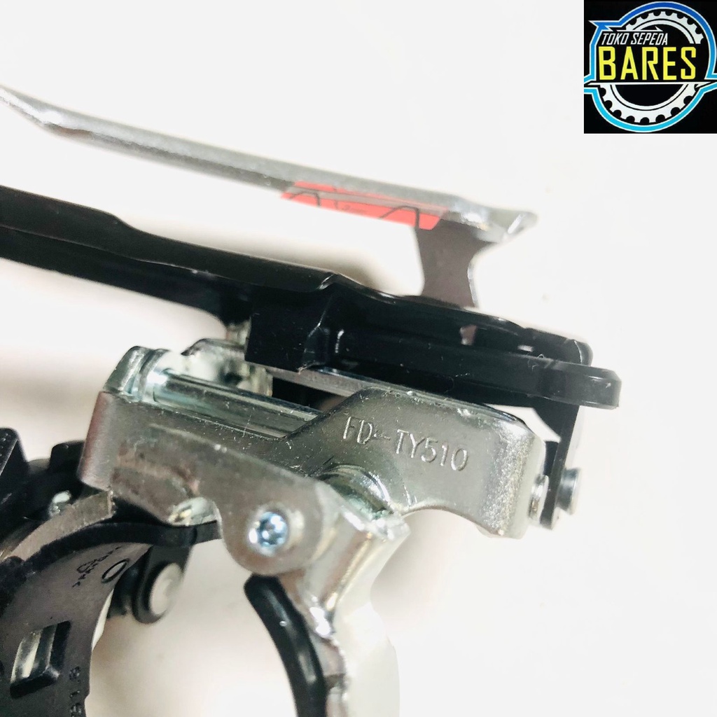 FD / Front Derailleur Sepeda Shimano Tourney FD-TY510 / FD-TY500 SIS Index Tarikan Atas Bawah / Dual Pull