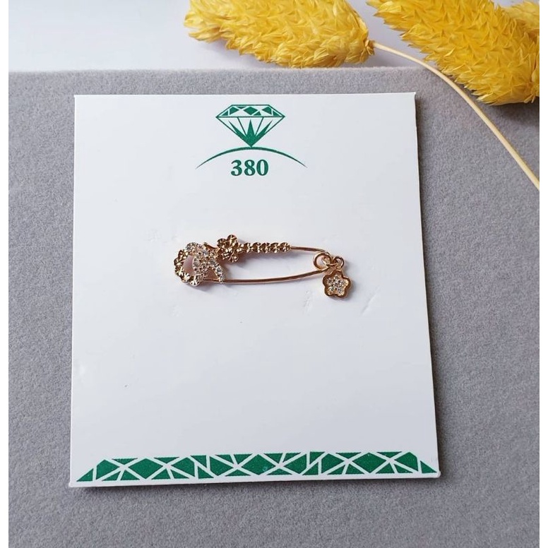 Peniti Emas Mata Putih(375/8k)