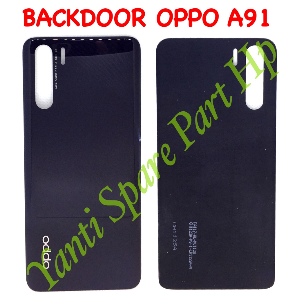 Backdoor Tutup Belakang Oppo A91 Original New