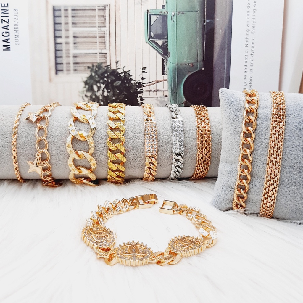 Gelang Rantai Xuping Charm Warna Gold Emas - BB235