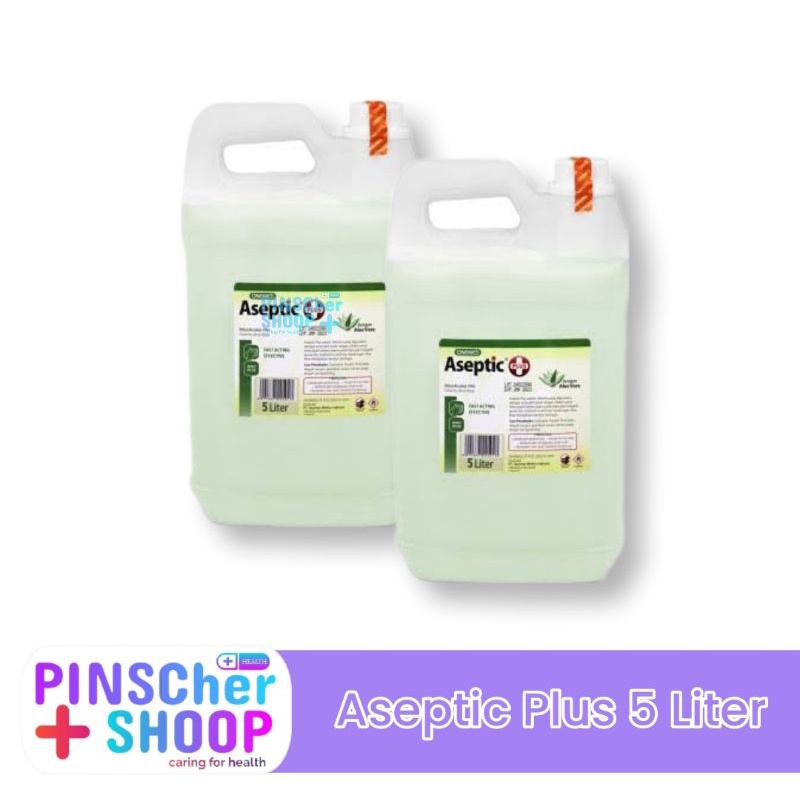 ASEPTIC PLUS ASEPTIK 5 LITER HANDSANITISER CAIR ONEMED