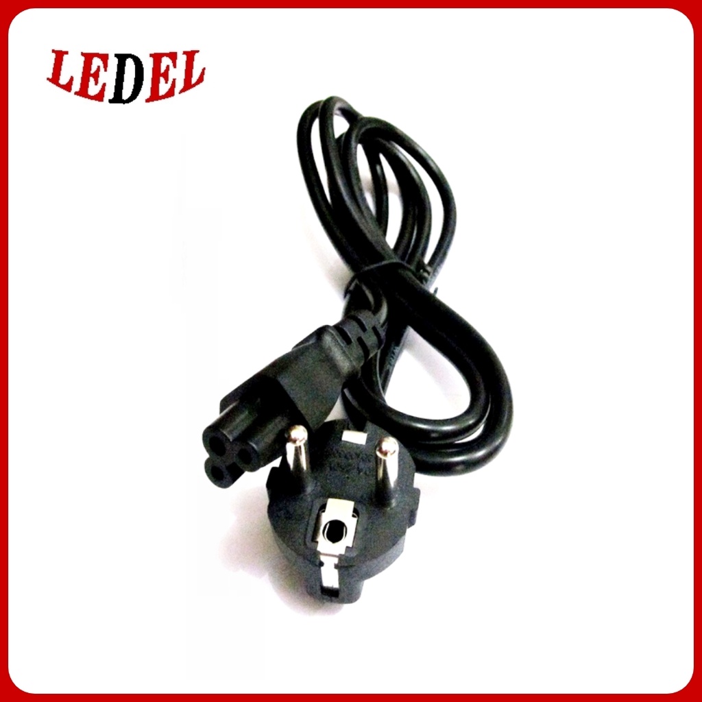 Kabel power adaptor laptop cable power cord notebook charger laptop 3 lubang 1.5meter