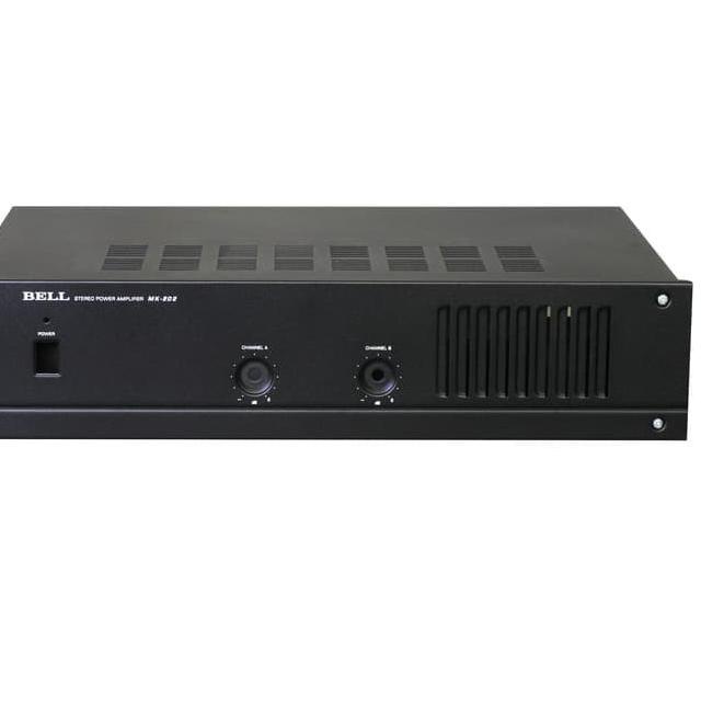 ARTPp6P0--BOX POWER AMPLIFIER BELL M202 M-202 M 202 POWER AUDIO AMPLI SOUND SYSTEM STEREO BGR BELL O