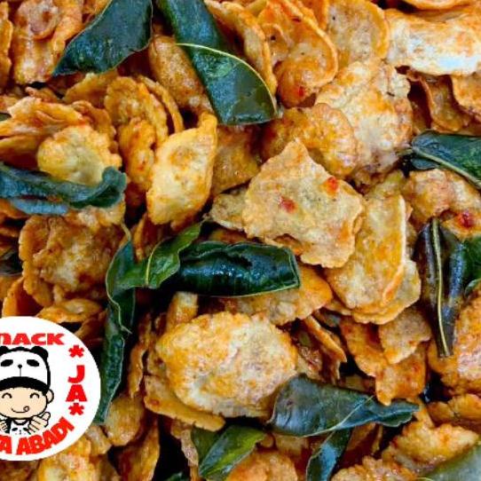 

✨TERBARU✨ Emping Thailand/Emping Pedas Manis(daun jeruk)- Kemasan 1000g (1kg) serbuuu !