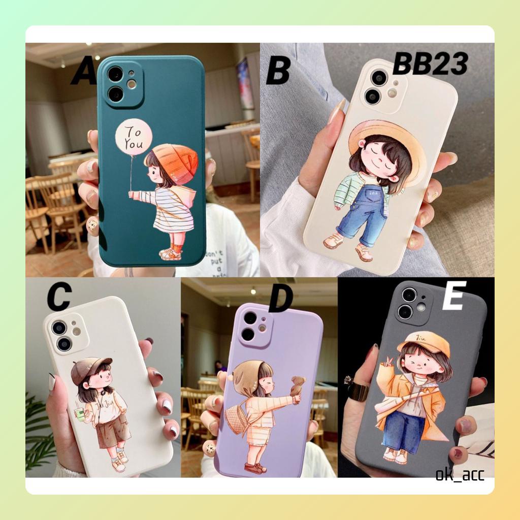 Casing Motif BB23 for Iphone 6 6s 6g 6+ 6s+ 7 8 7+ 8+ X Xs 11 12 13 14+ Plus Pro Max