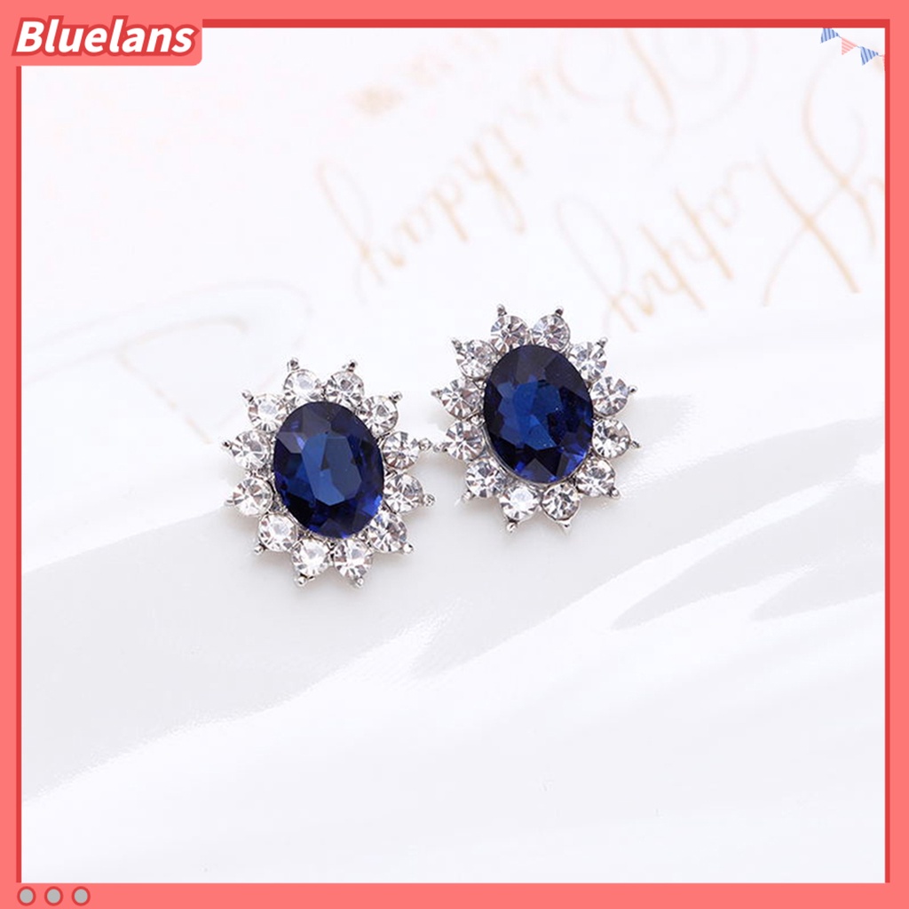 Bluelans Jewelry Set Elegant Skin-friendly Alloy Fashion Earrings Jewelry Set