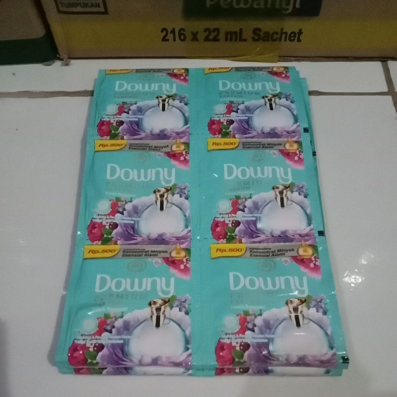 Downy fresh bouquet renceng 500an 24sachet