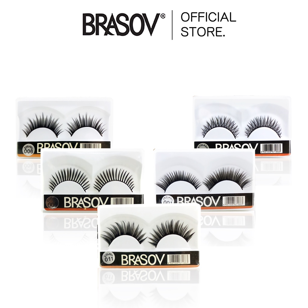 𝐑𝐀𝐃𝐘𝐒𝐀 - BRASOV Bulu Mata Palsu Eyelashes 1pcs