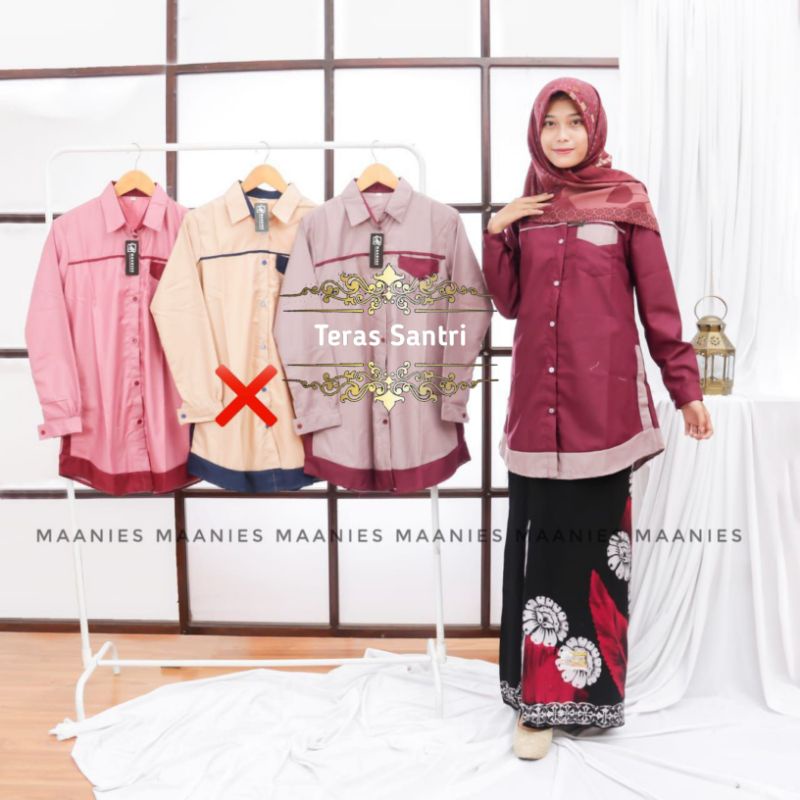 Tunik | tunik santri | tunik pondok | tunik ala santri | baju | baju tunik | baju tunik santri Wati 