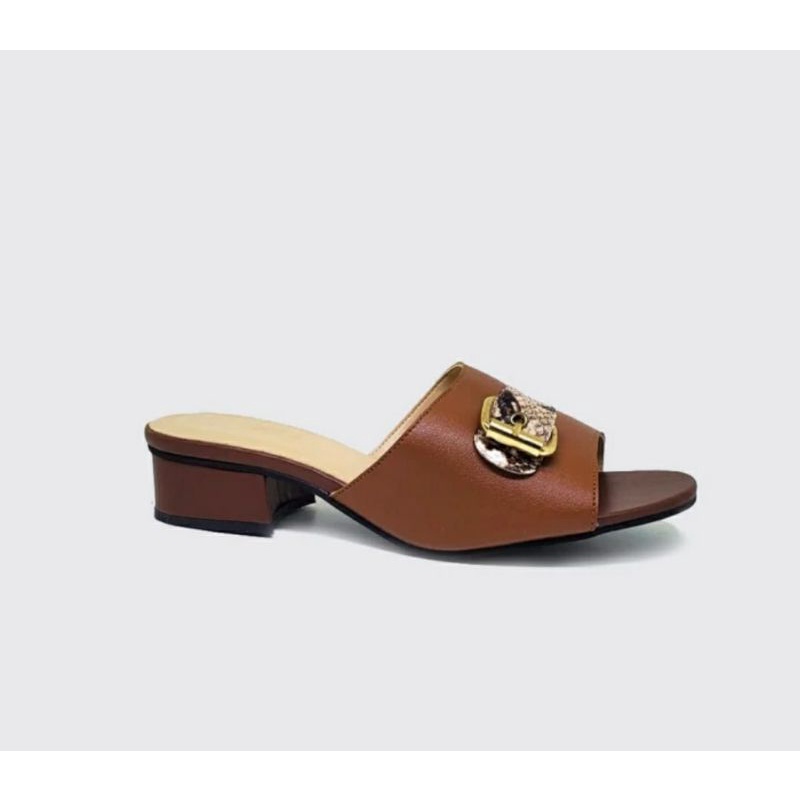 Sandal COBRA Wanita MK-133 Ukuran Besar 41.42.43.44.45 Sendal Mules Wanita IBU2 JUMBO Ngaji Pesta Tane, 44