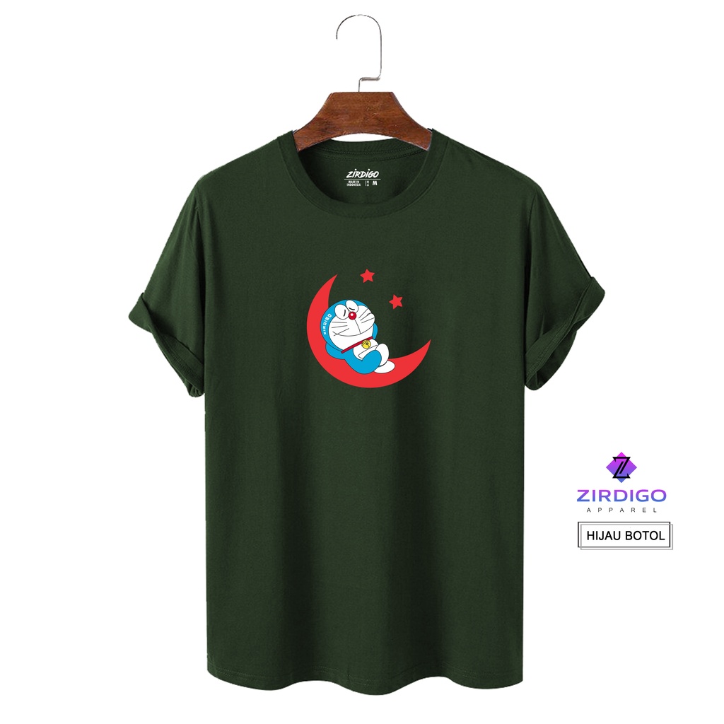 COD Baju Kaos Distro Doraemon Lengan Pendek Premium Quality Printing Kaos Murah Kaos Gambar Terlaris