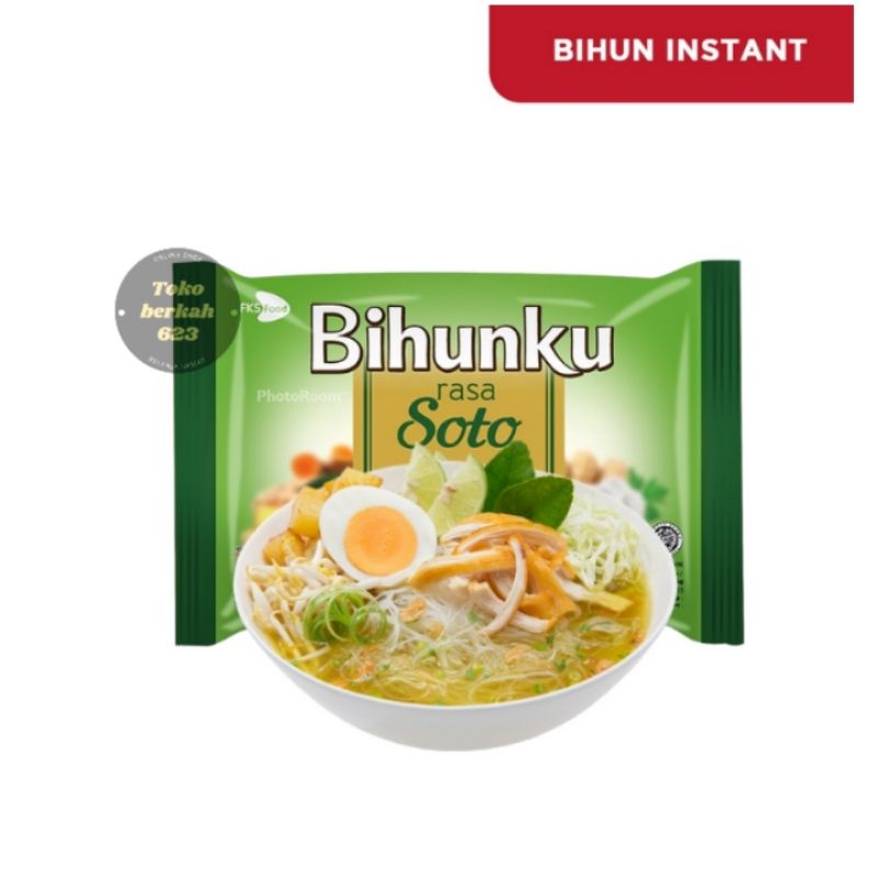 BIHUNKU Instan 55gr - Soto &amp; Ayam Bawang