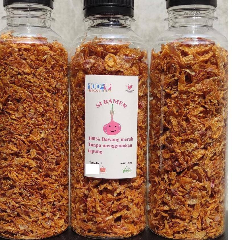 

✨Original✨ bamer full bawang goreng tanpa tepung garing krispy dan kering grosir