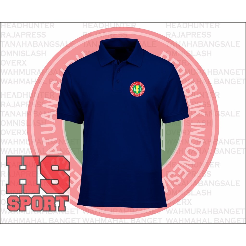 POLO PGRI PERSATUAN GURU REPUBLIK INDONESIA - BAJU KERAH LOGO PGRI