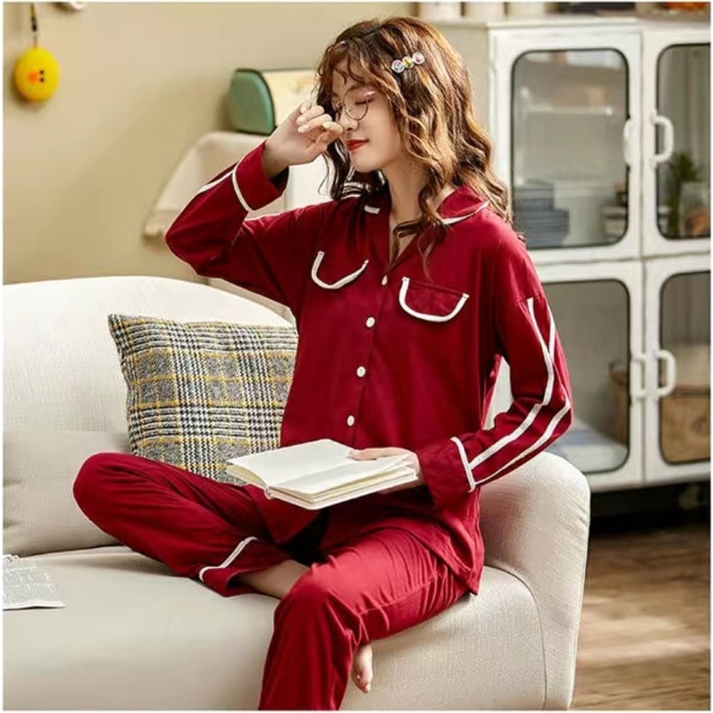 Piyama kaos katun pp import krah premium new arrival