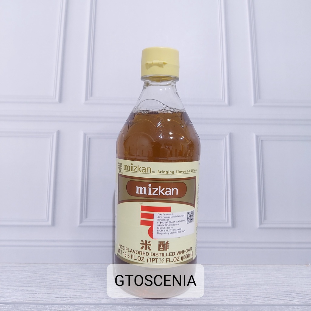 

MIZKAN Rice Flavored Distilled Vinegar 500 ml | Cuka Jepang Kome Su