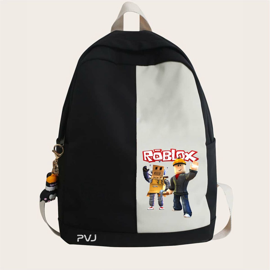 PVJ Tas anak laki laki sekolah sd Motif Robox Gaming