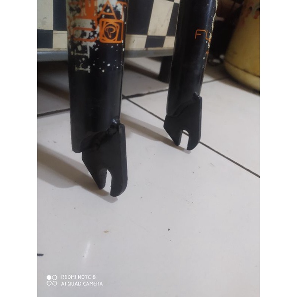 fork bmx Polygon oversize