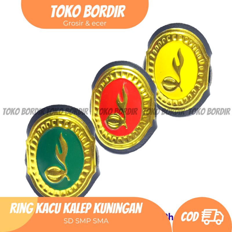 Jual Ring Kalep Hasduk Pramuka Ring Kolong Hasduk Kalep Kuningan