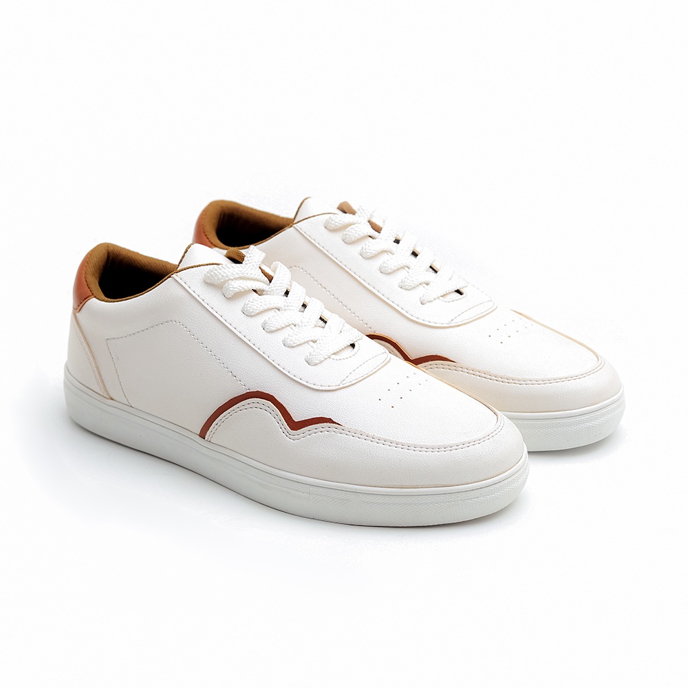 CHROLLO WHITE |ManNeedMe x Lvnatica| Sepatu Sneakers Pria | Sepatu Casual Pria Original