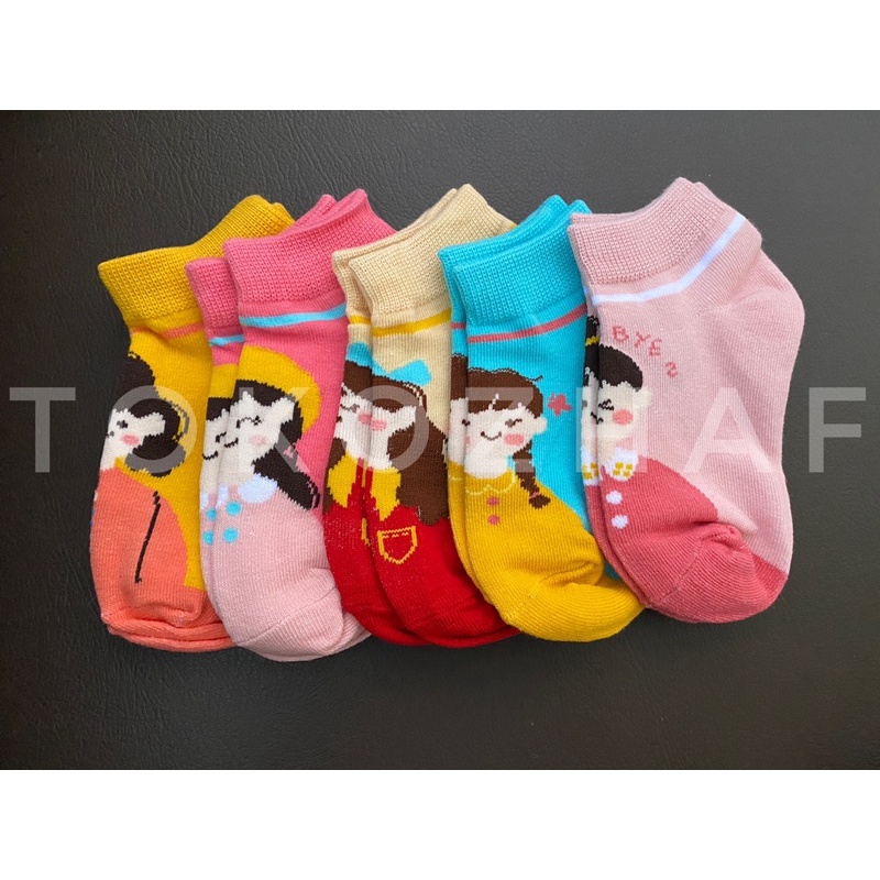 Kaos Kaki Anak Cowok Cewek Laki Laki Superhero Perempuan Disney Princess