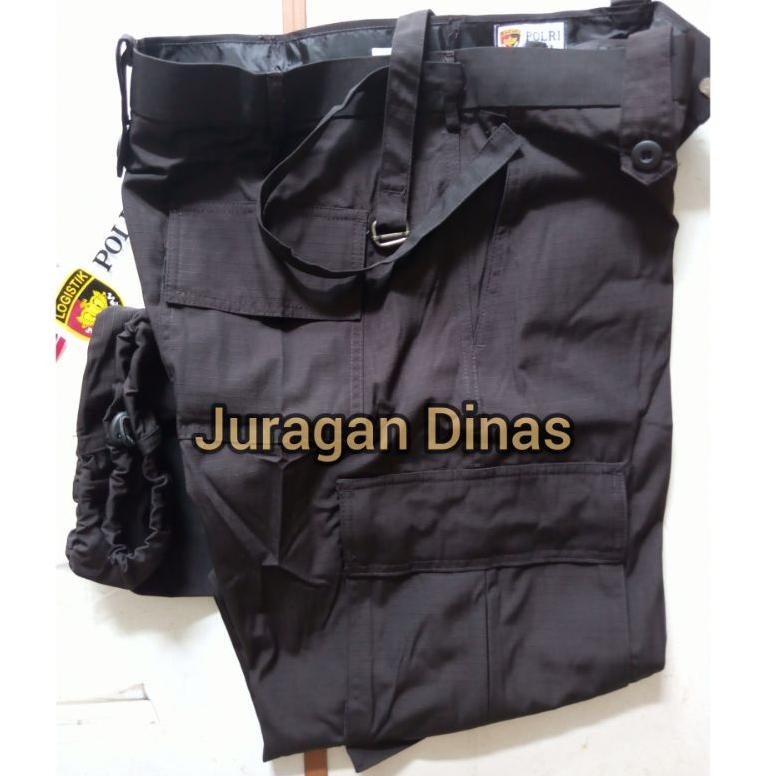 Celana PDL HITAM Brimob asli original jatah POLRI 2021 (KODE 358)