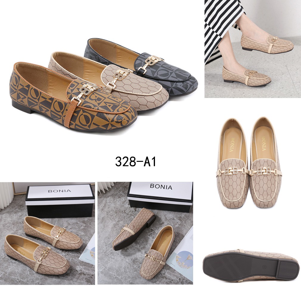 Bo Logo-B Loafer Shoes 328-A1