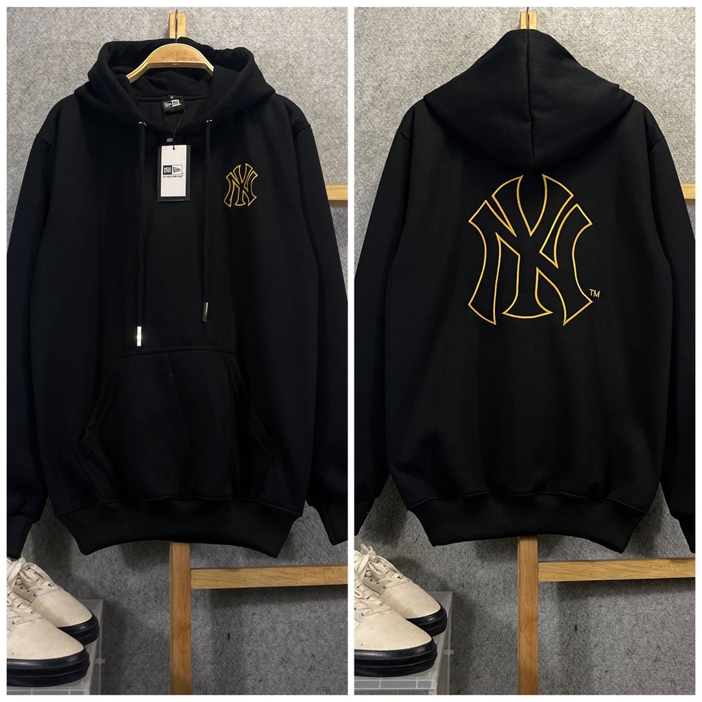 Jaket Hoodie New Era x NY Yankees Bordir
