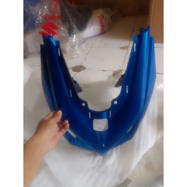 TAMENG DEPAN VARIO TECHNO 110 KARBU BIRU ORIGINAL