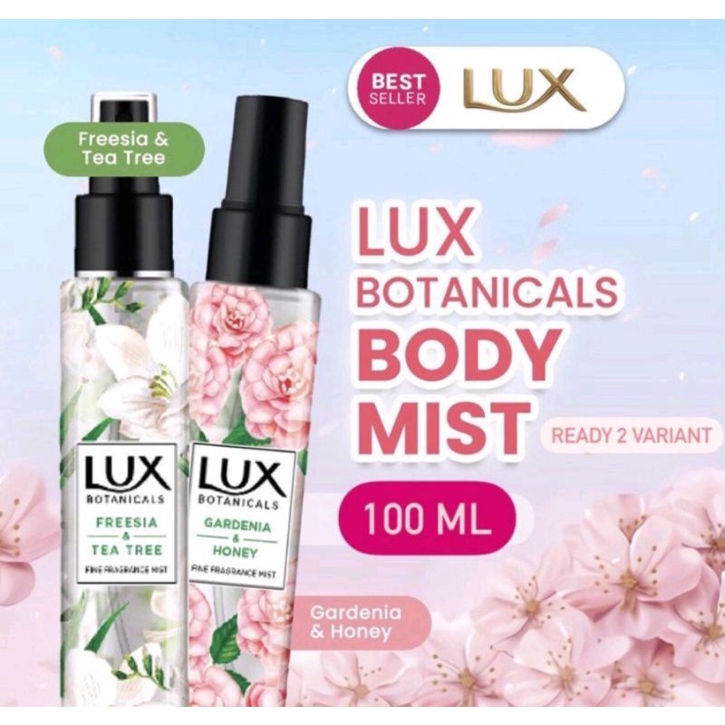 Jual LUX Fragrance Body Mist 100 Ml Shopee Indonesia