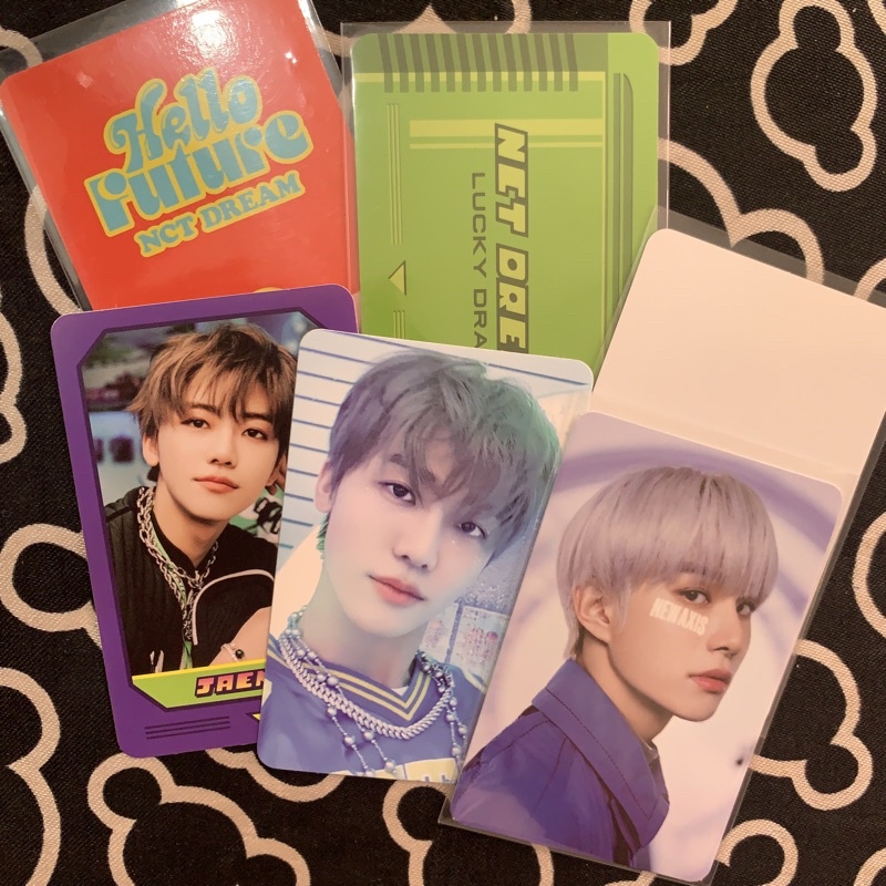 photocard jungwoo konsep idc universe jaemin machingcard sticker