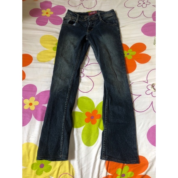 preloved celana jeans logo wanita