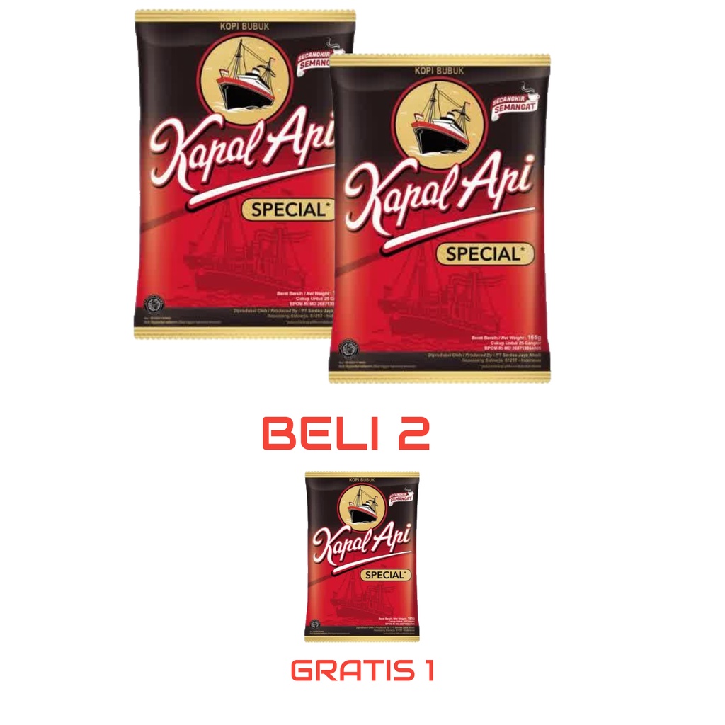 

MURAH LEBAY...!!!! KOPI KAPAL API MINI BELI 2 GRATIS 1