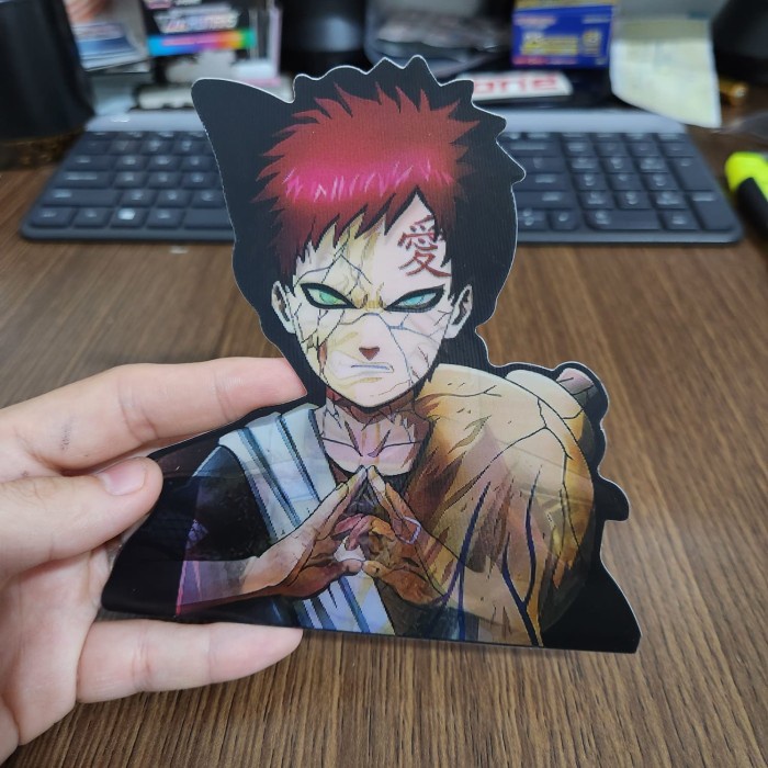 

STIKER 3D MOTION LENTICULAR ANIME - D0082 - Naruto - Gaara