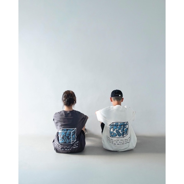 FAITH FADE DYSTOPIA - Trapped Oversized Tee (Grey)