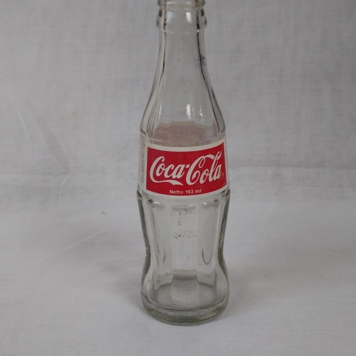 Sale Botol Kaca Minuman Coca-Cola Antik Unik Jadul Vintage Langka Lawas Bergaransi