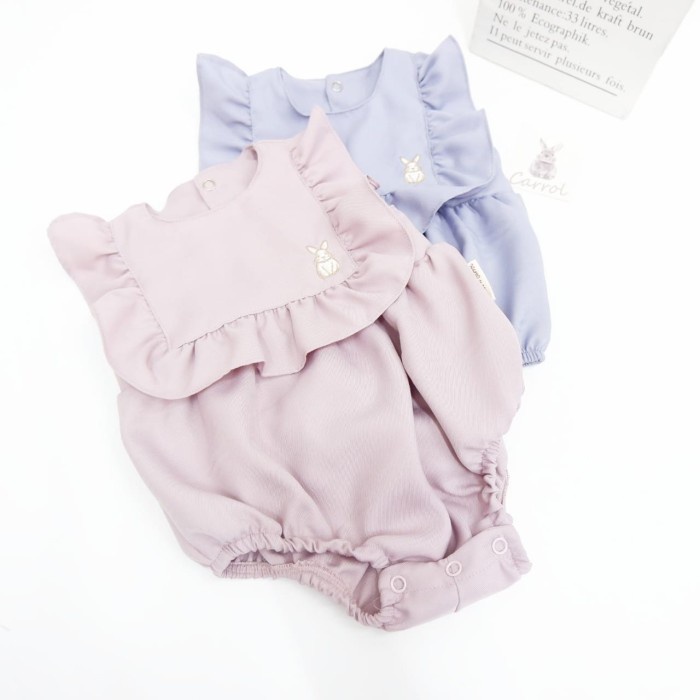 CARROL BABY CHLOE RUFFLE JUMPER JUMPER SEGITIGA JUMPER RUFFLE ANAK FASHION ANAK PEREMPUAN 0 - 2 TAHUN