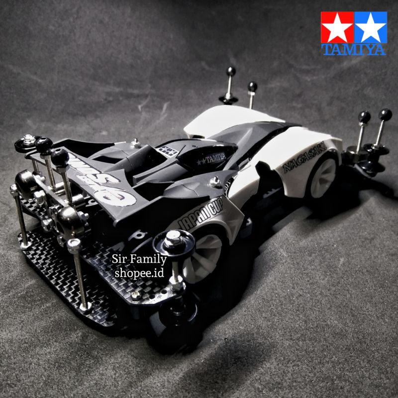Original Tamiya STO Mini 4WD _ AR Chassis _ Tamiya Side Damper ( Hanging Back Damper ) _ Hadiah ulan
