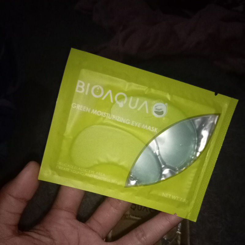 masker wajah &mata bioaqua